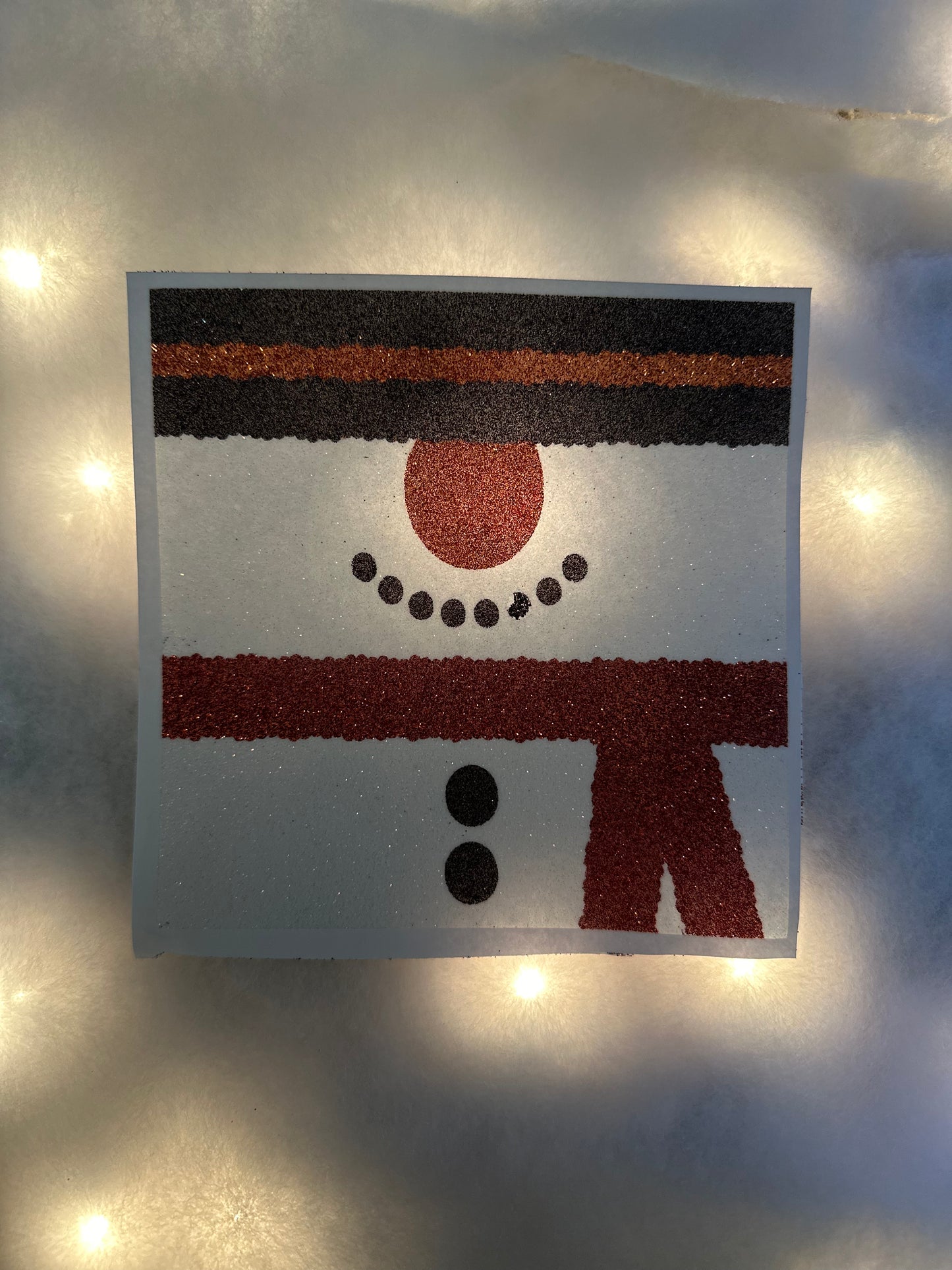 Snowman - Pre-Cut Template